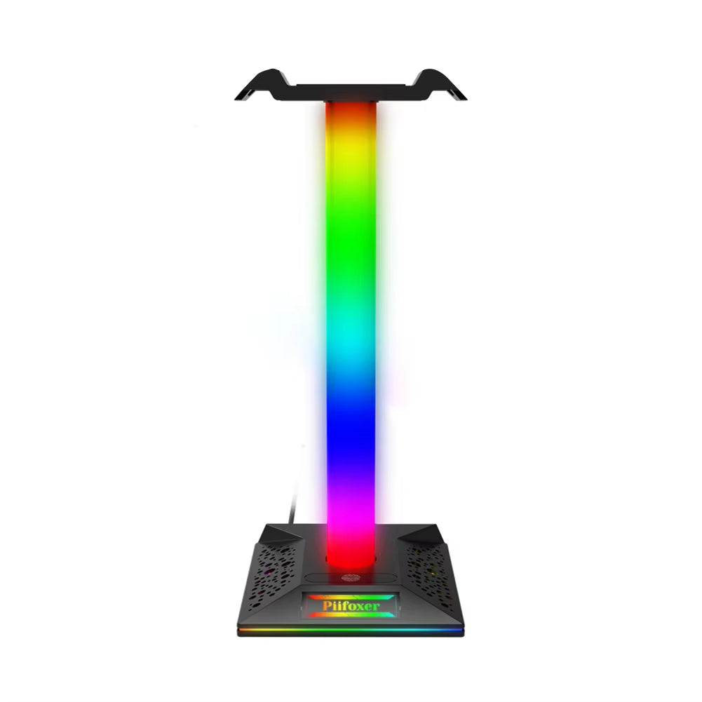 RGB Gaming Headphone Stand with Lighting Effects