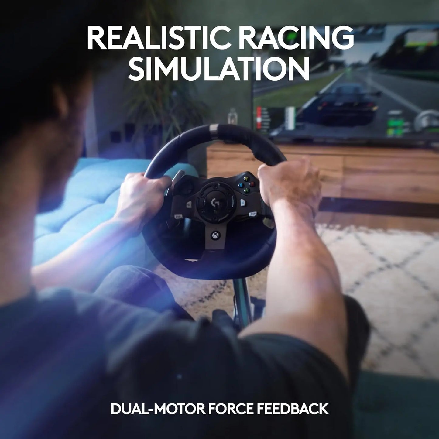 Logitech G920 Driving Force Racing Wheel & Pedals for Xbox & PC
