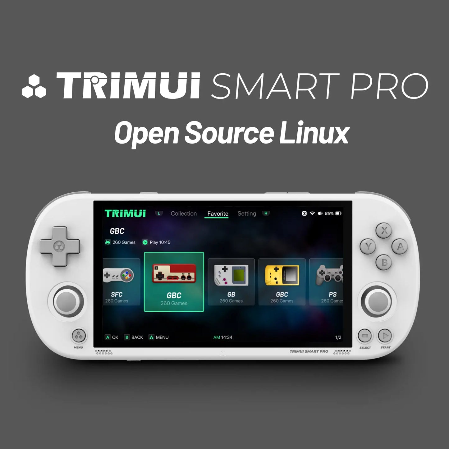 Trimui Smart Pro Handheld Retro Video Game Console 
