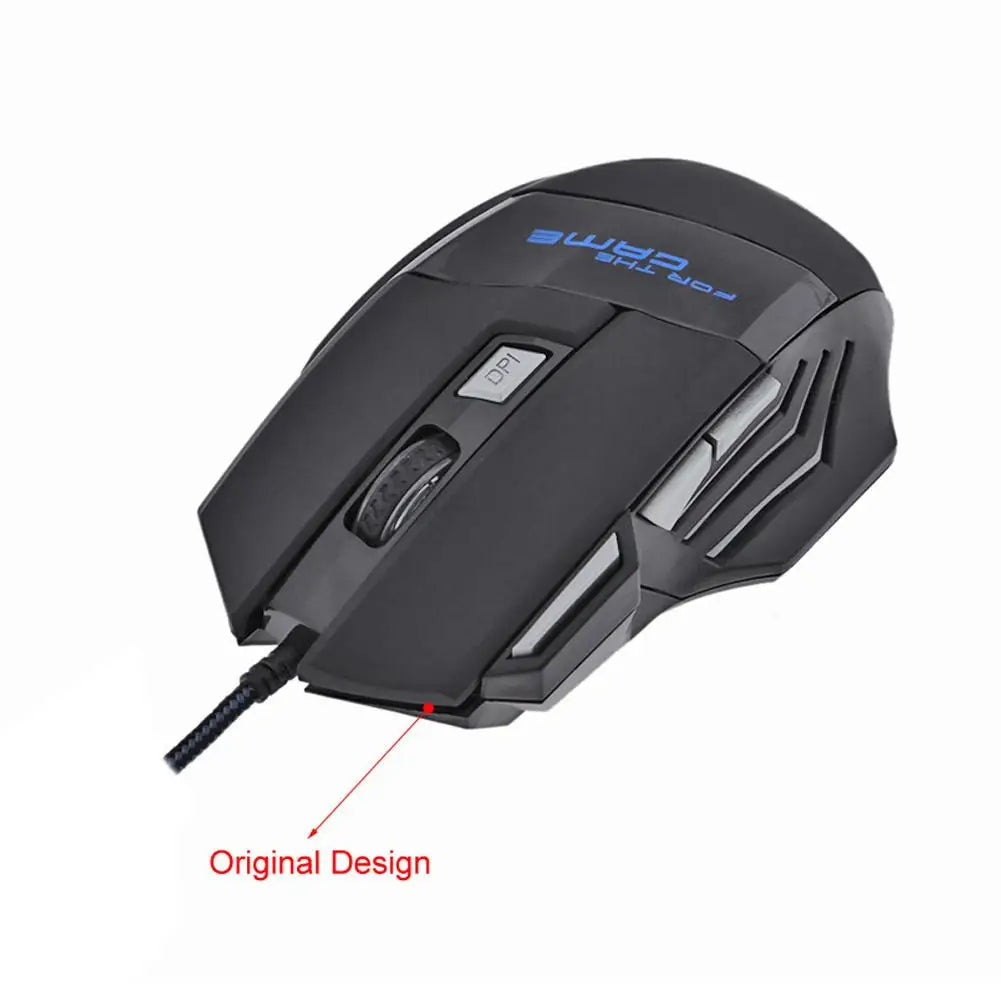 Wired Gaming Mouse 7-Color Backlight for Gaming for PC
