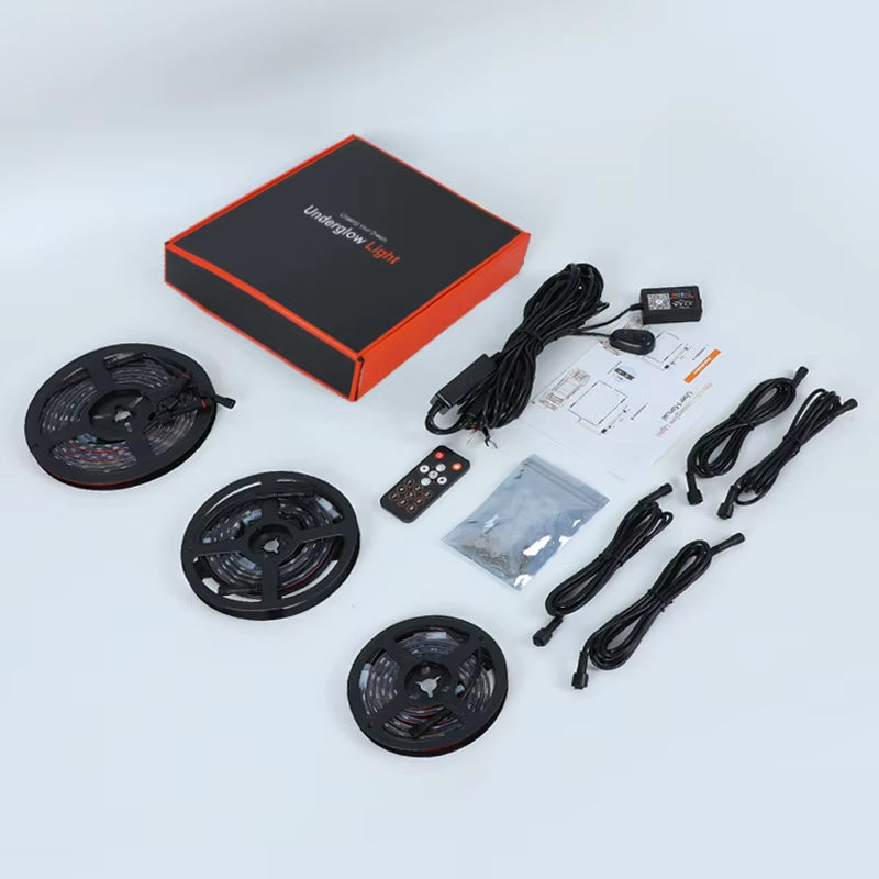 RGBIC Car Underglow LED Light Kit | 6-Piece Waterproof Underbody Lighting