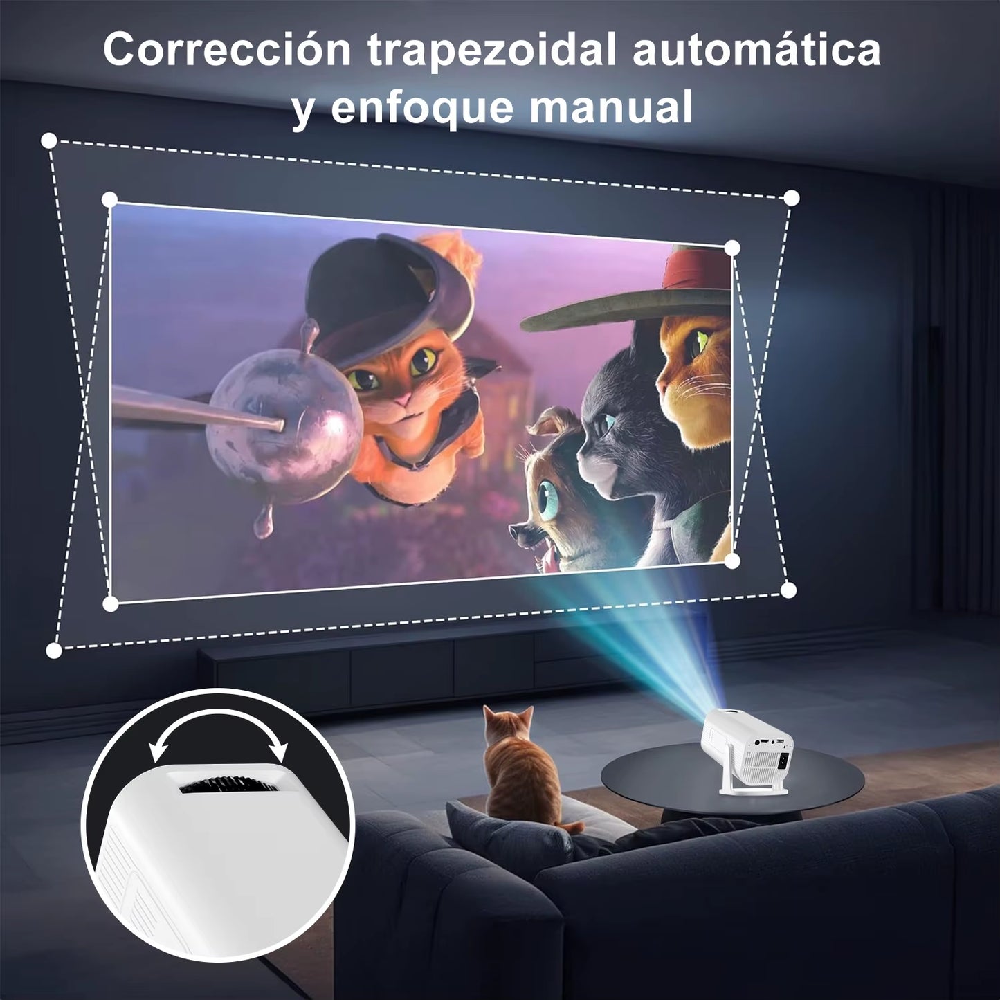 P330 Home Cinema Portable Projector