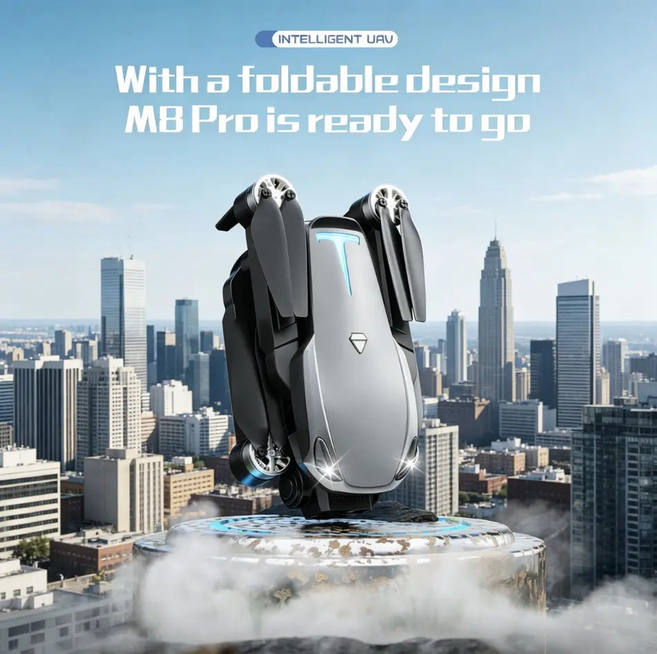 M8 Pro 2026 Foldable 4K GPS Drone