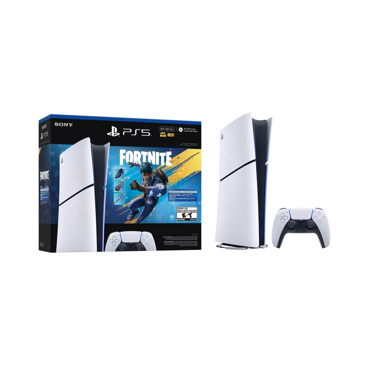 Playstation 5 Digital Edition 825GB - Fortnite Flowering Chaos Bundle