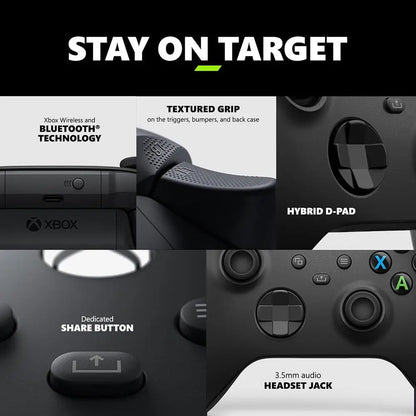 Xbox Wireless Controller -- Bluetooth Gaming Controller for Xbox Series X|S, Xbox One & PC (Black)