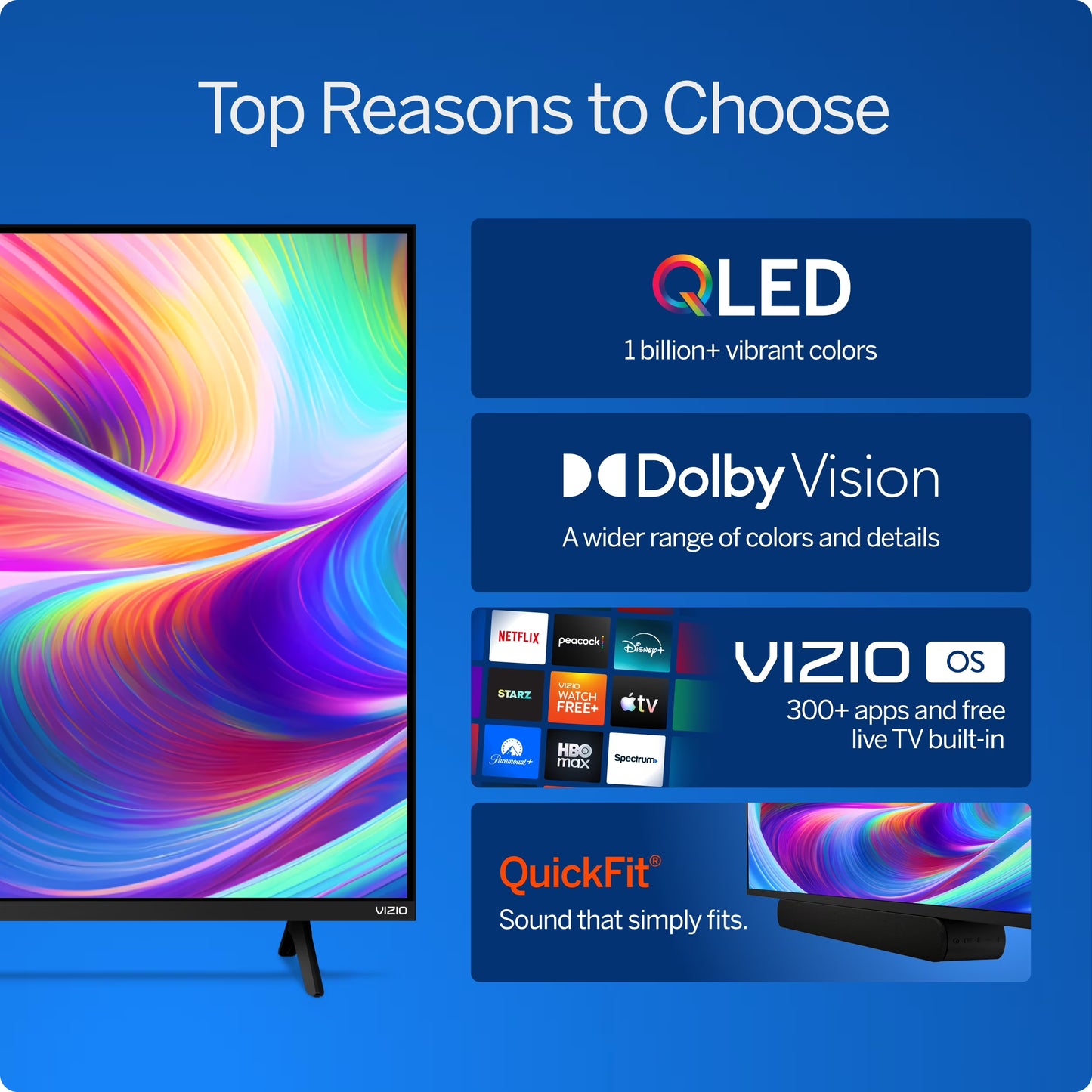 65" Class Quantum 4K QLED HDR Smart TV (VQD65R-10)
