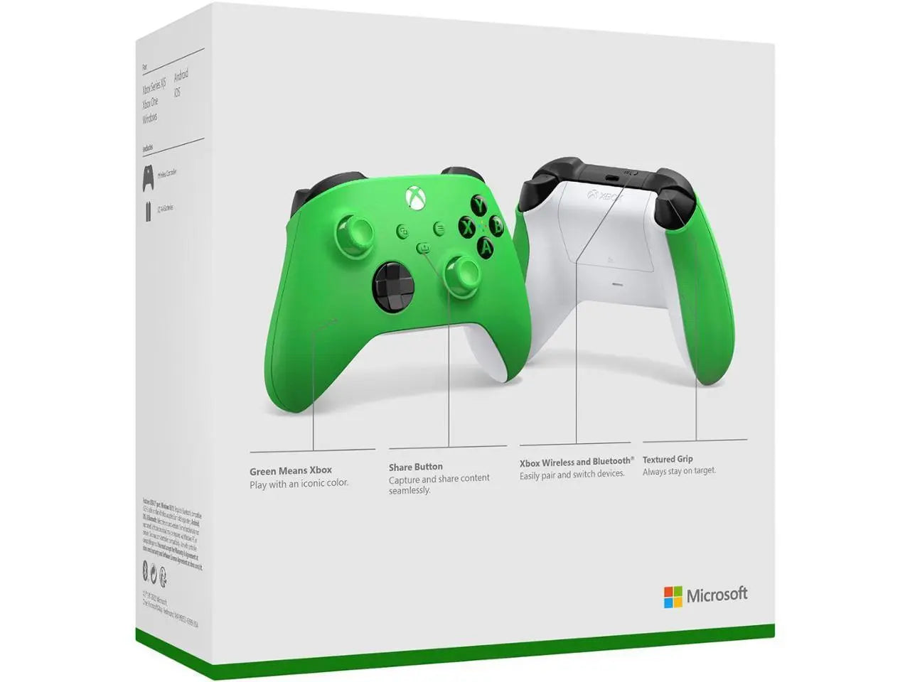 Microsoft Xbox Wireless Controller  Velocity Green