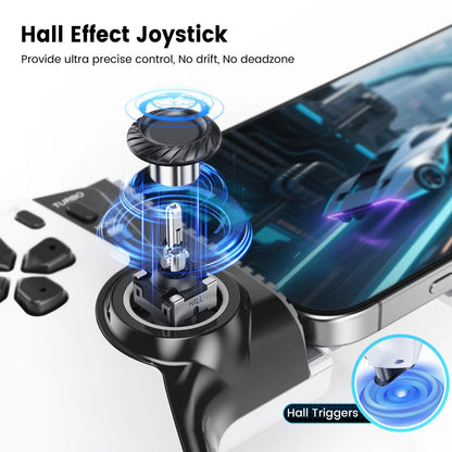 ESYWEN Wireless Gaming Controller for iPhone, Android & Switch | Hall Joystick