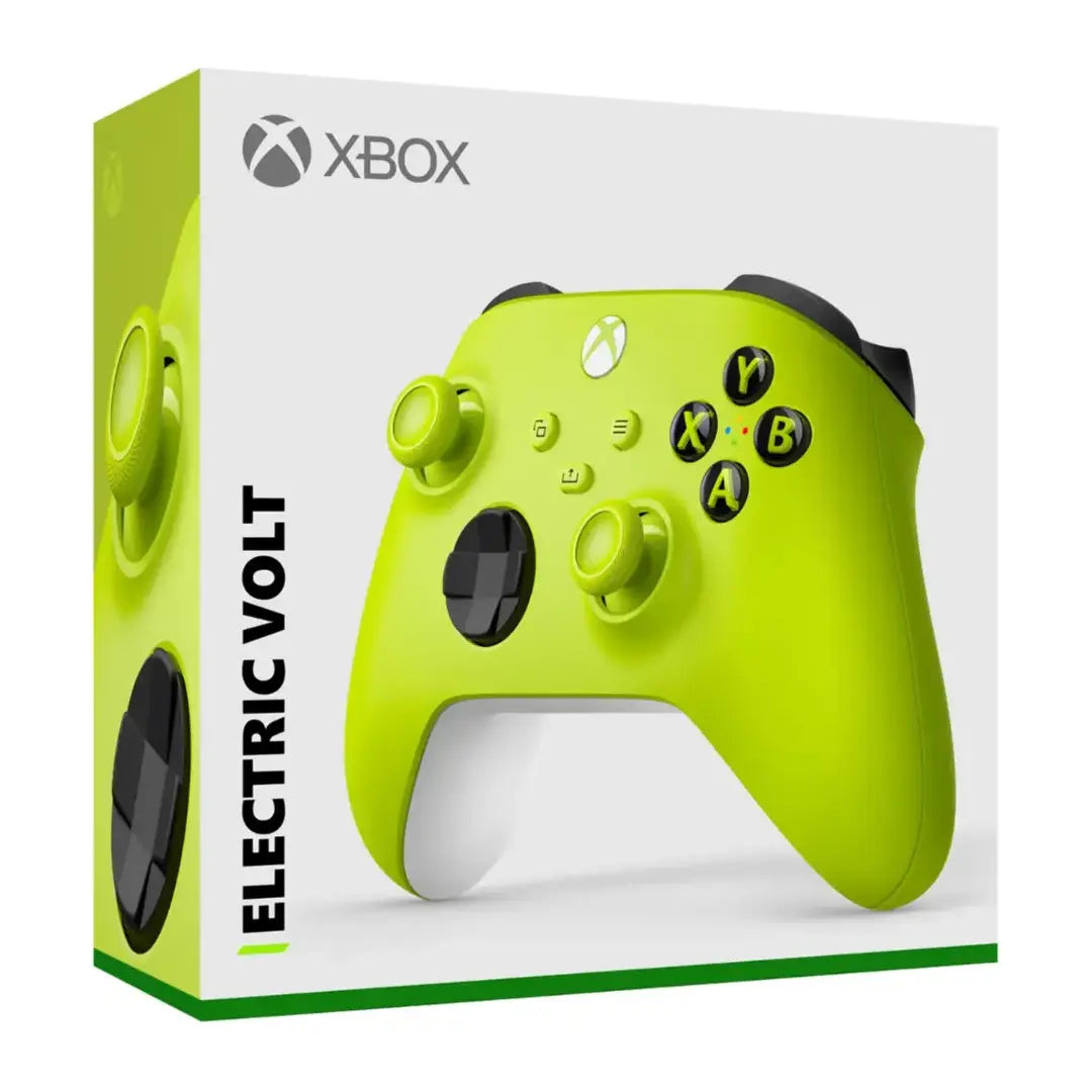 Microsoft Xbox Wireless Controller - Electric Volt for Xbox Series X, Xbox Series S, Xbox One,Windows devices