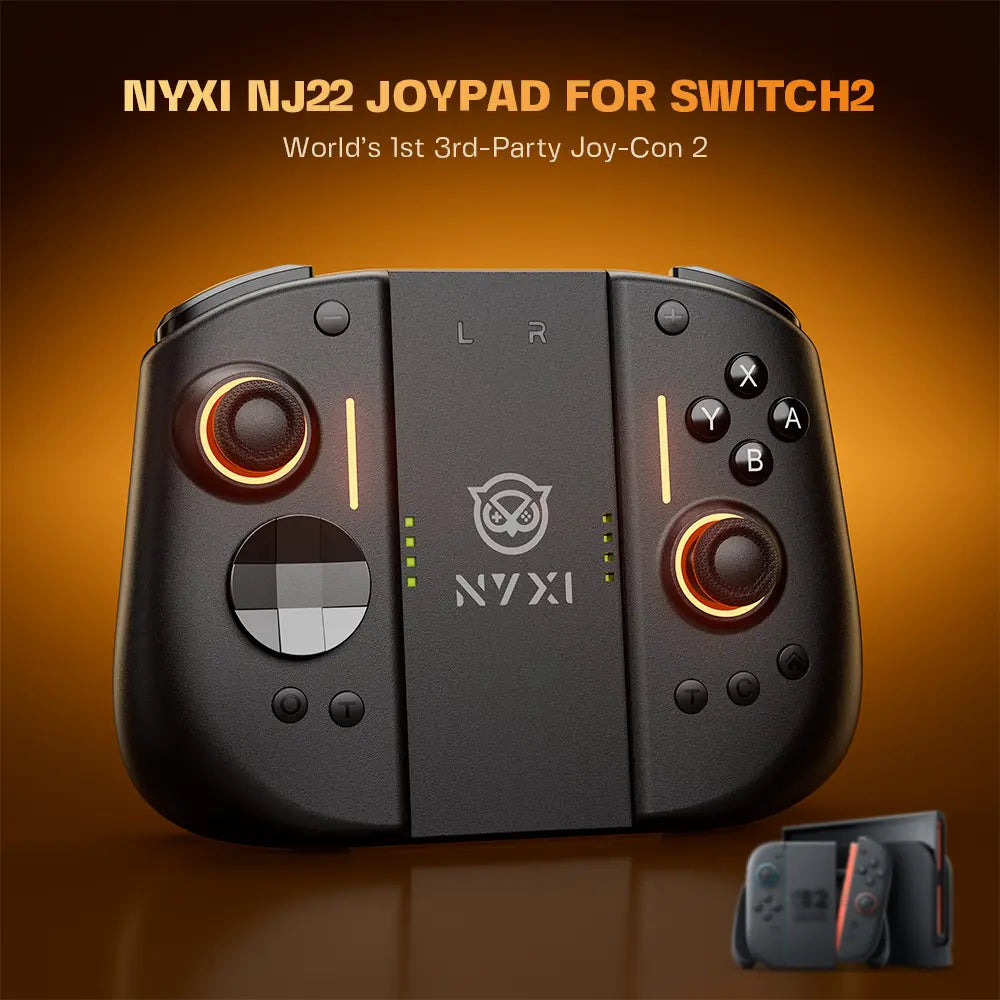 NYXI Hyperion 3 Switch 2 Controller – World'S First Third-Party Wireless Controller for Switch 2