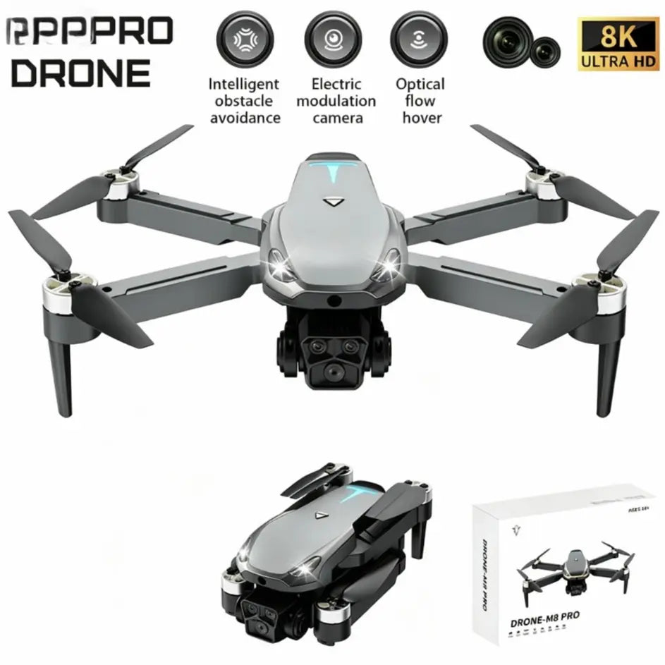 M8 Pro 2026 Foldable 4K GPS Drone