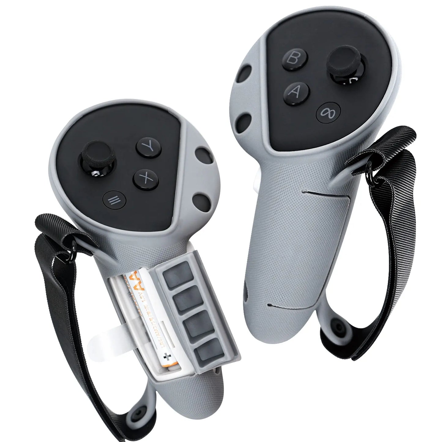 TRANSNOVO Silicone Knuckle Grips for Meta Quest 3S & Quest 3 Controllers
