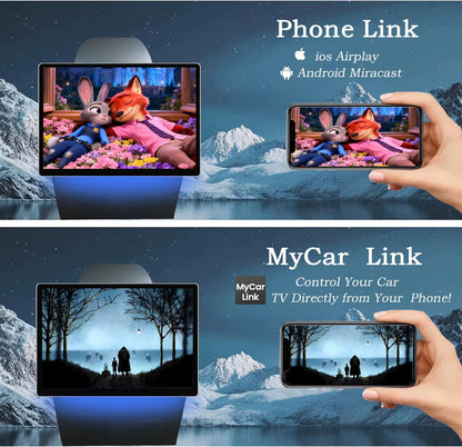 13.5" Android 14 Car Headrest Monitor | 2+32GB Touchscreen Rear Seat Entertainment System
