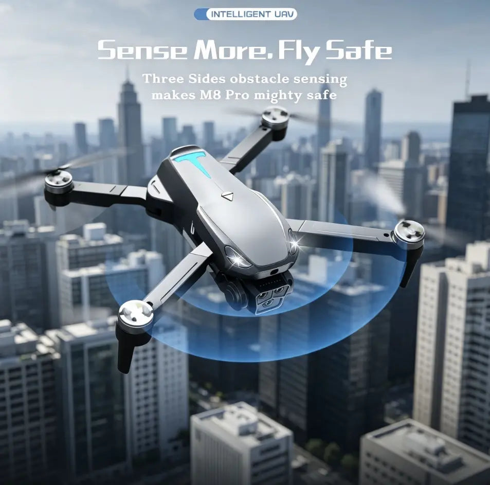 M8 Pro 2026 Foldable 4K GPS Drone