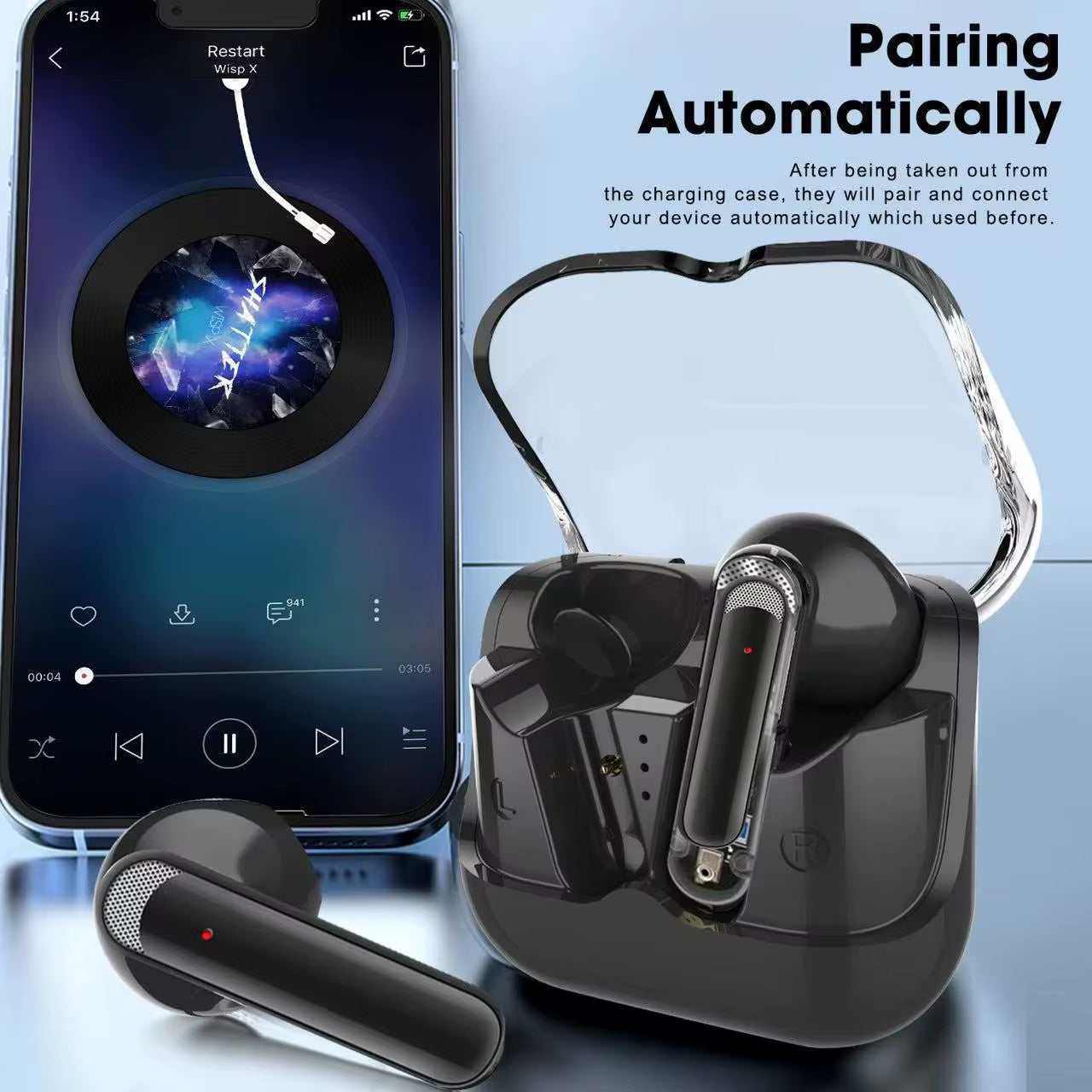 ANC Pro Wireless Earbuds | Active Noise Cancelling Bluetooth Earphones