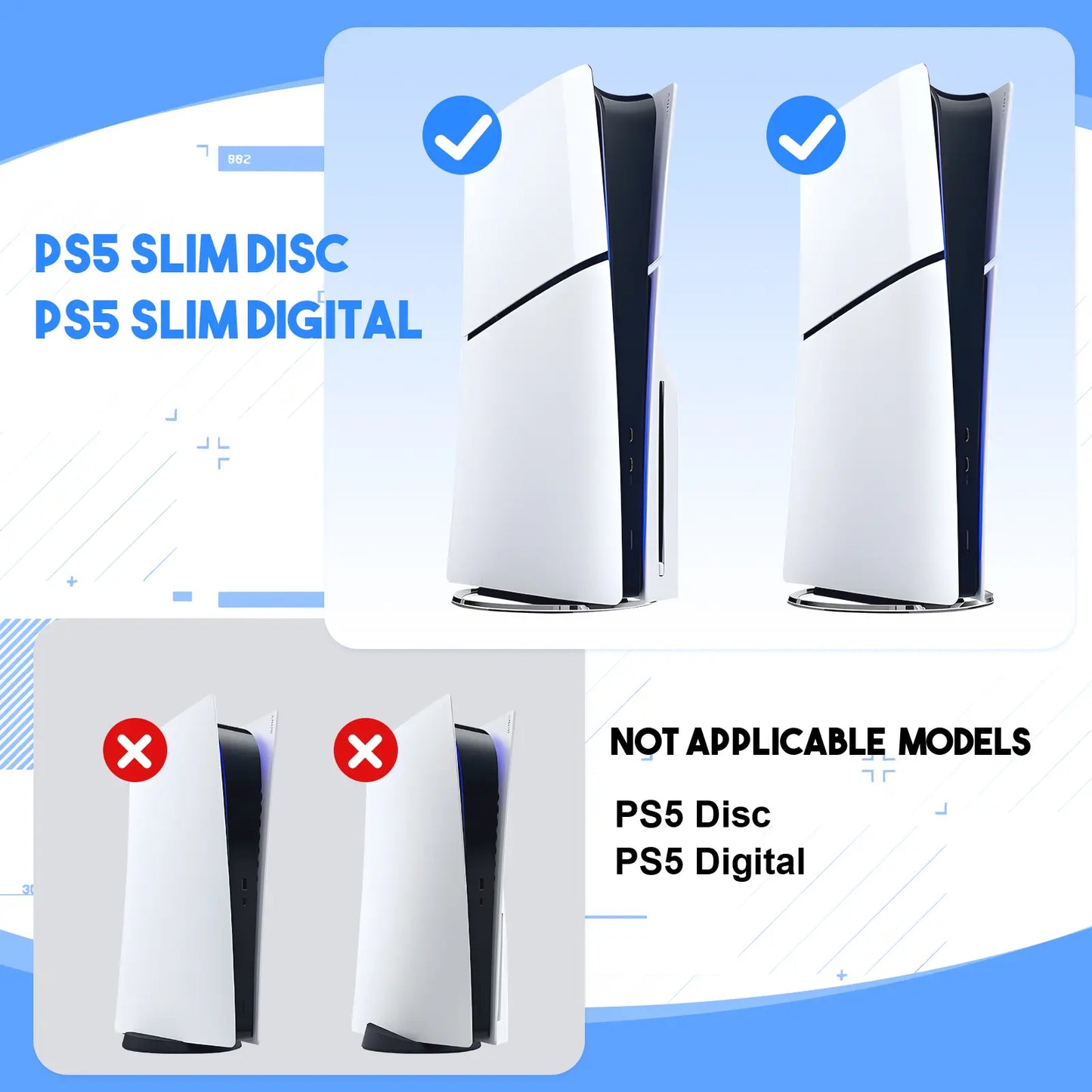 PS5 Controller Charging Station with Cooling Fan | Dual Controller Charger Stand