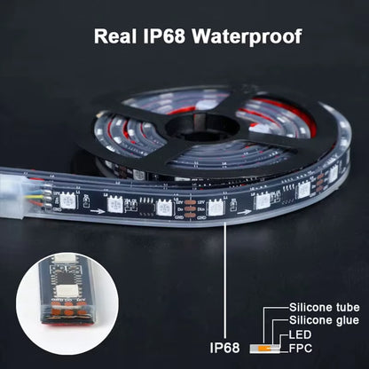 RGBIC Car Underglow LED Light Kit | 6-Piece Waterproof Underbody Lighting