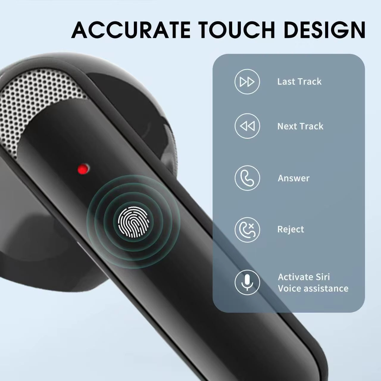 ANC Pro Wireless Earbuds | Active Noise Cancelling Bluetooth Earphones