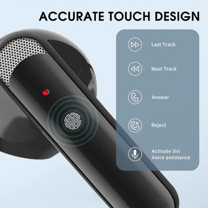 ANC Pro Wireless Earbuds | Active Noise Cancelling Bluetooth Earphones