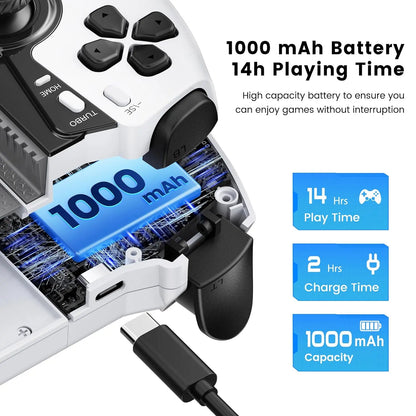 Mobile Gaming Controller for Android / Iphone 15-17 / Switch 2 / Ipad Mini 